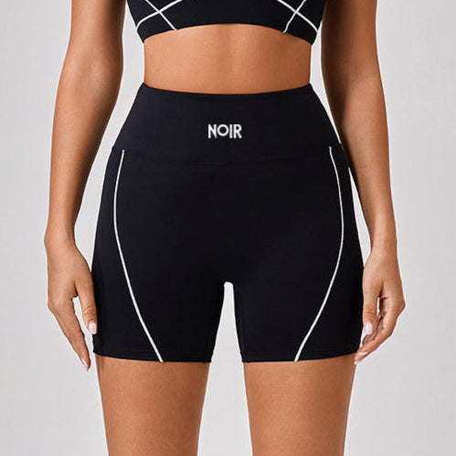 LINES SHORTS "NOIR"