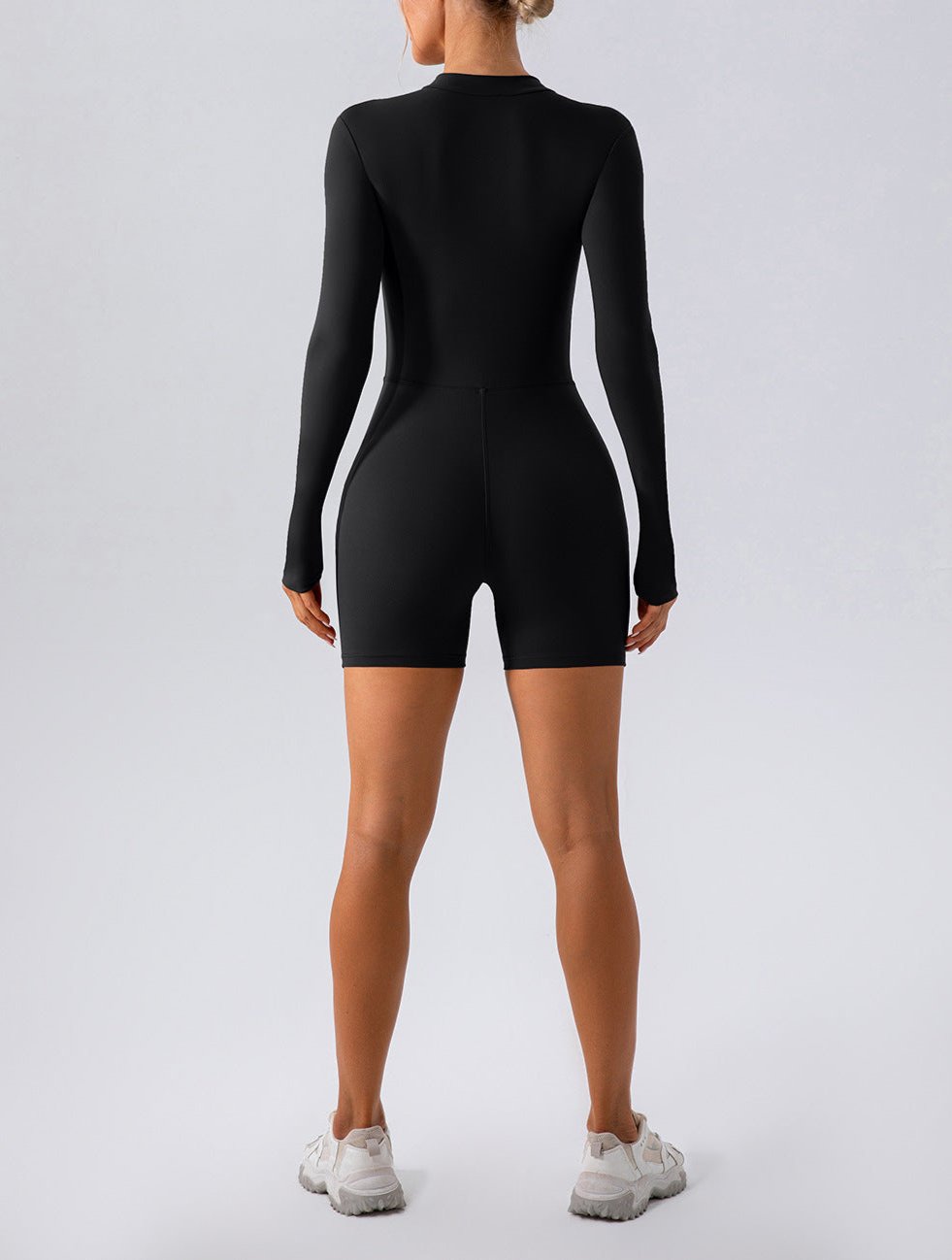 BODYSUIT ZIP "BLACK"