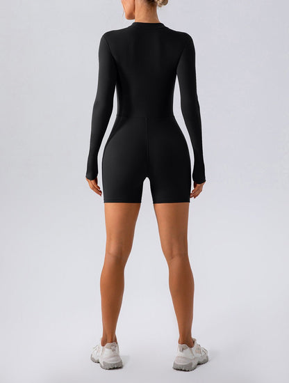 BODYSUIT ZIP "BLACK"