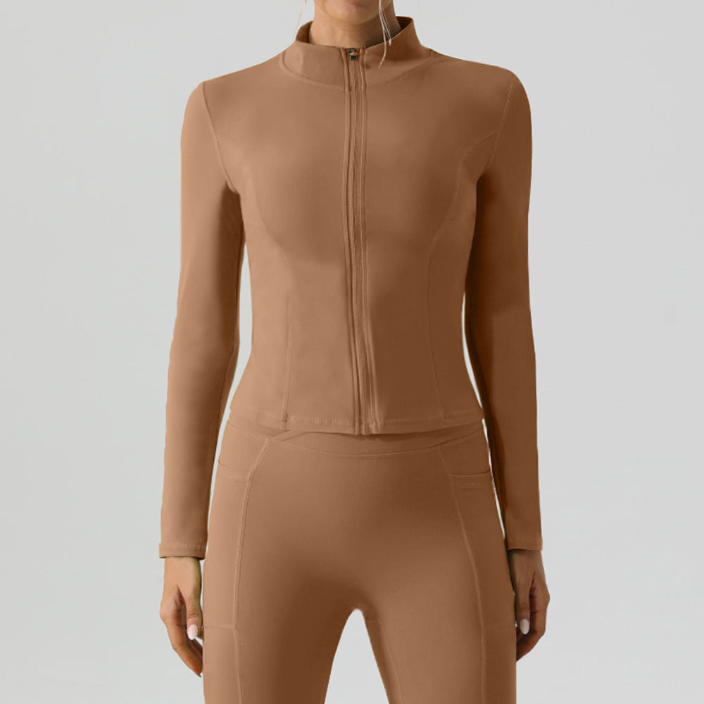 ZIPPER JACKET "CHAI"