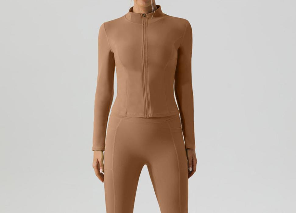 ZIPPER JACKET "CHAI"